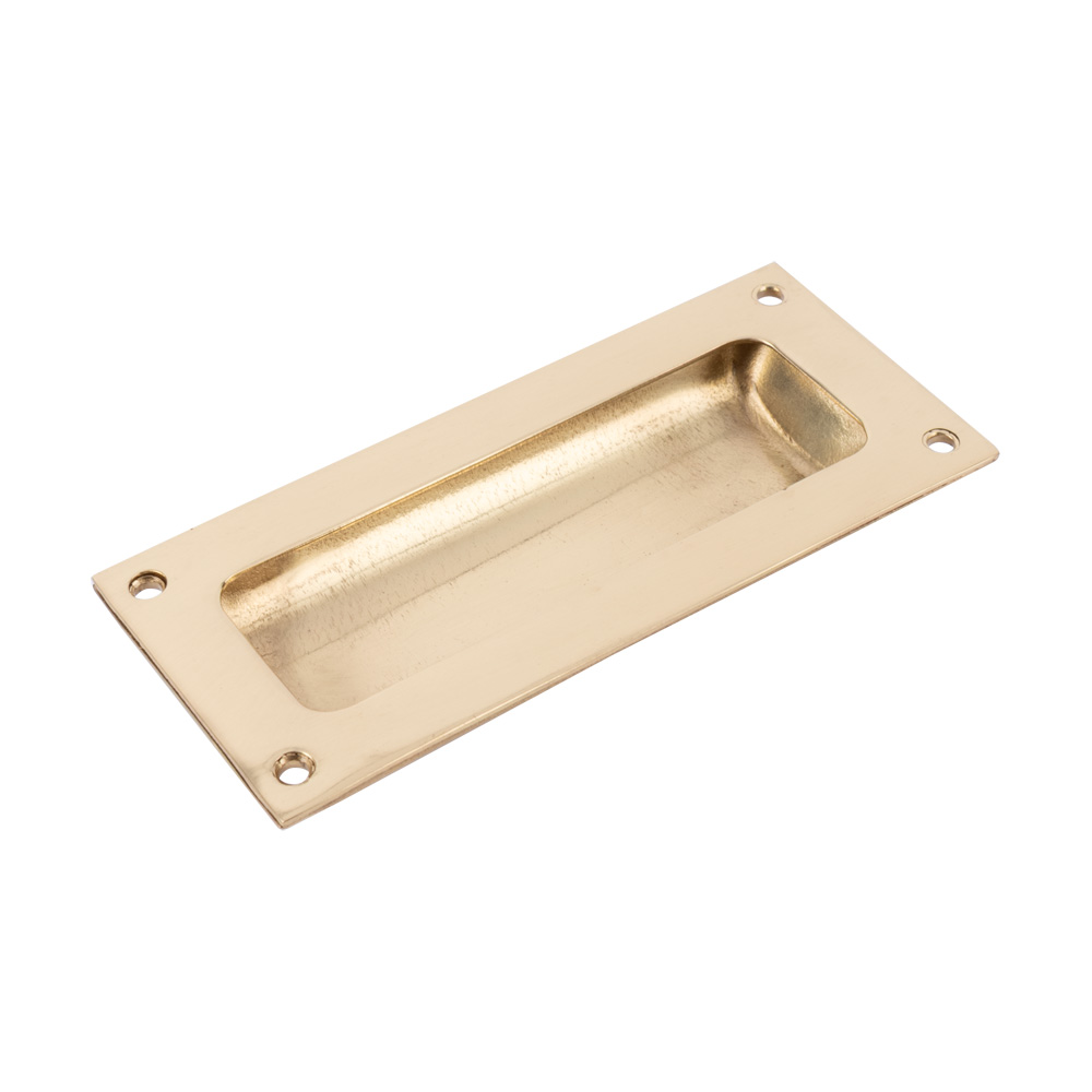 Sash Heritage Traditional Flush Sash Lift - Polished Brass